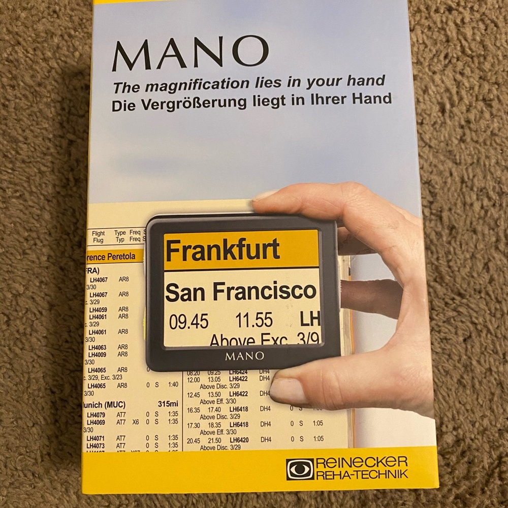 Mano magnifying